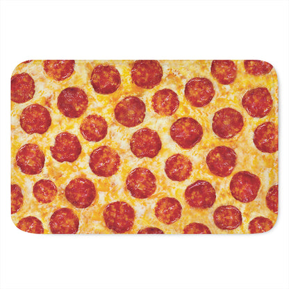 Pepperoni Pizza Print Indoor Door Mat