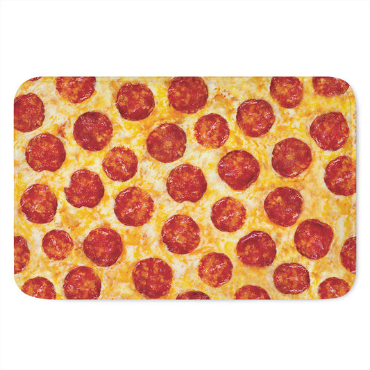Pepperoni Pizza Print Indoor Door Mat
