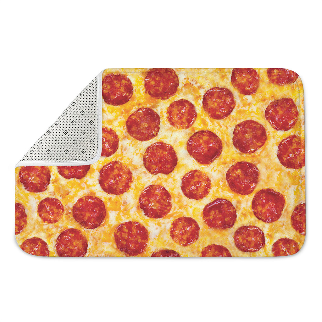 Pepperoni Pizza Print Indoor Door Mat
