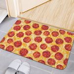 Pepperoni Pizza Print Indoor Door Mat