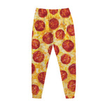 Pepperoni Pizza Print Jogger Pants