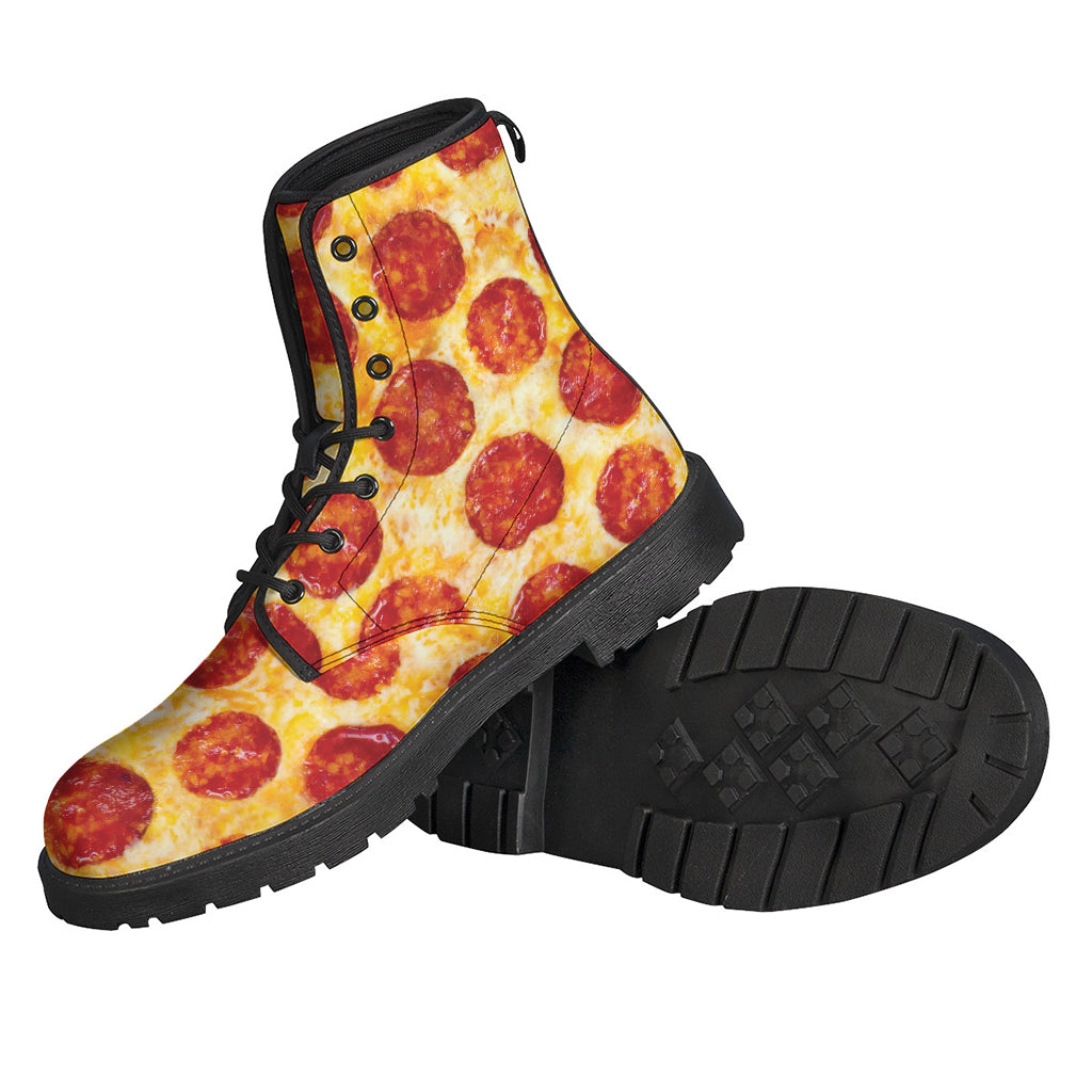 Pepperoni Pizza Print Backpack