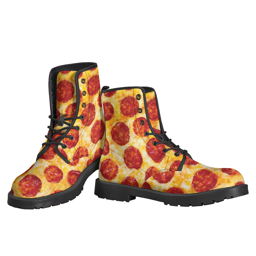 Pepperoni Pizza Print Backpack
