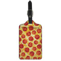 Pepperoni Pizza Print Luggage Tag