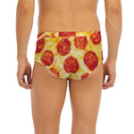 Pepperoni Pizza Print Men's Briefs