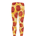 Pepperoni Pizza Print Men's Leggings