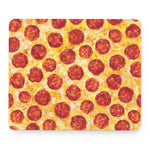 Pepperoni Pizza Print Mouse Pad