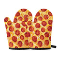 Pepperoni Pizza Print Oven Mitts