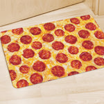 Pepperoni Pizza Print Polyester Doormat