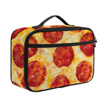 Pepperoni Pizza Print Portable Lunch Bag