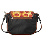 Pepperoni Pizza Print Saddle Bag