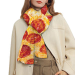Pepperoni Pizza Print Scarf