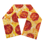 Pepperoni Pizza Print Scarf