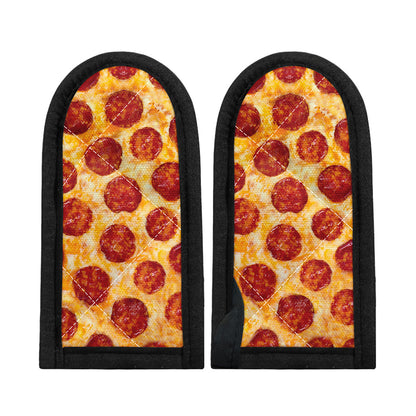 Pepperoni Pizza Print Skillet Handle Cover