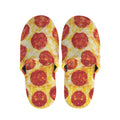Pepperoni Pizza Print Slippers