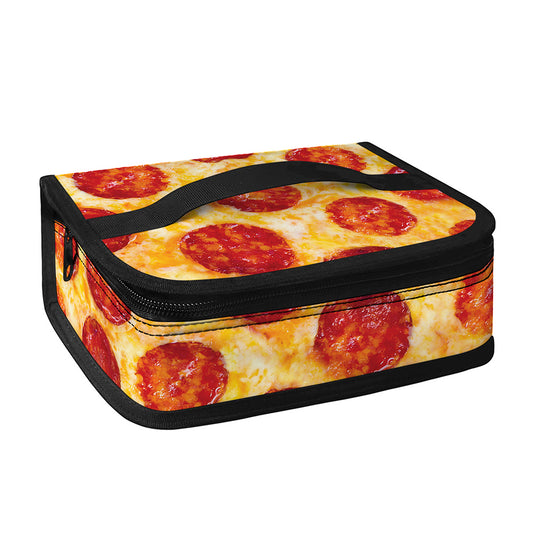 Pepperoni Pizza Print Small Lunch Bag