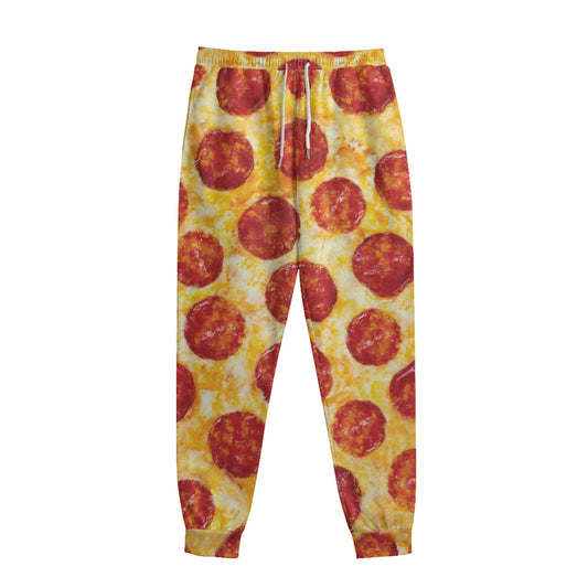 Pepperoni Pizza Print Sweatpants