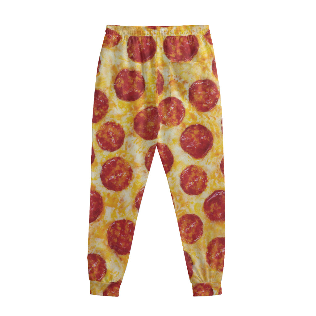 Pepperoni Pizza Print Sweatpants