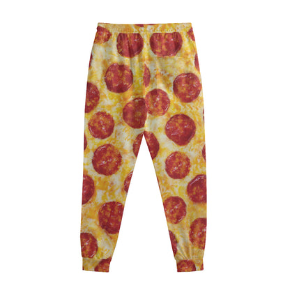 Pepperoni Pizza Print Sweatpants