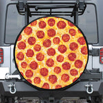 Pepperoni Pizza Print Tire Cover