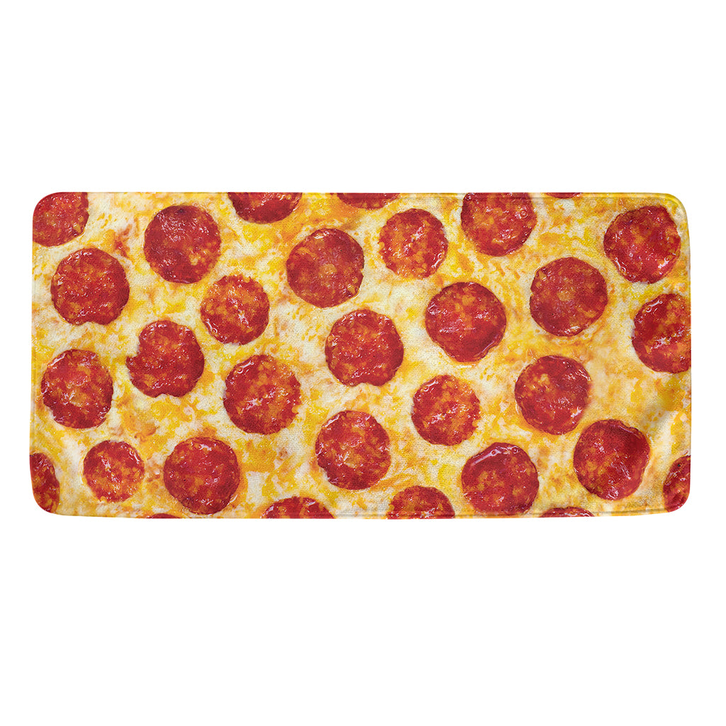 Pepperoni Pizza Print Towel