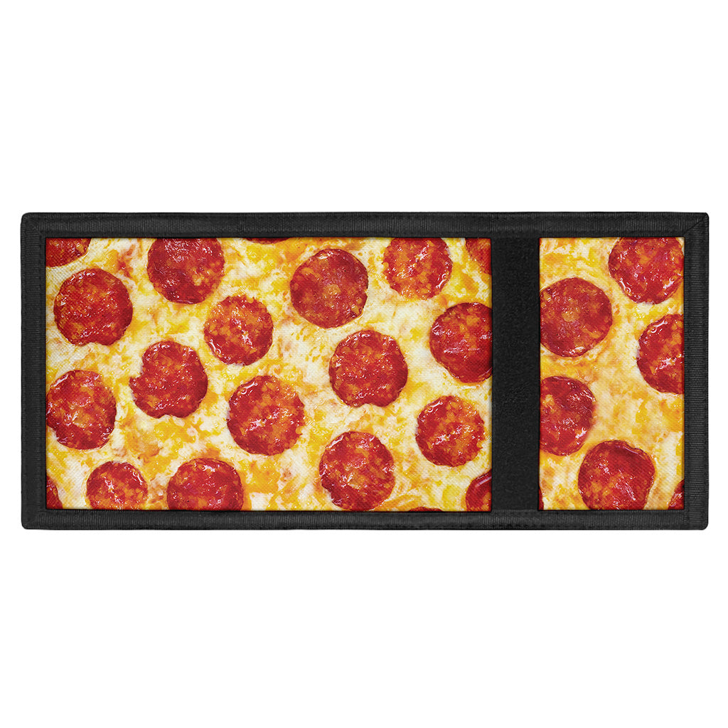Pepperoni Pizza Print Trifold Wallet