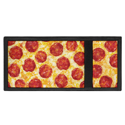Pepperoni Pizza Print Trifold Wallet