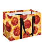 Pepperoni Pizza Print Utility Tote Bag
