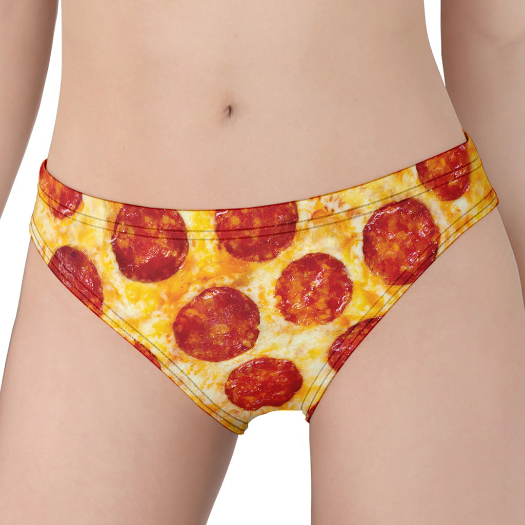 Pepperoni Pizza Print Women's Panties