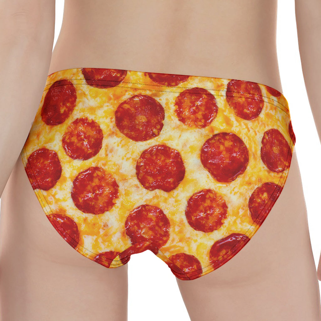 Pepperoni Pizza Print Women's Panties