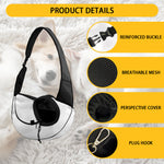 Cute Happy Panda Pattern Print Pet Sling Carrier