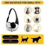 Playing Card Suits Check Pattern Print Pet Sling Carrier
