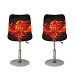 Phoenix Angel Print Bar Stool Covers