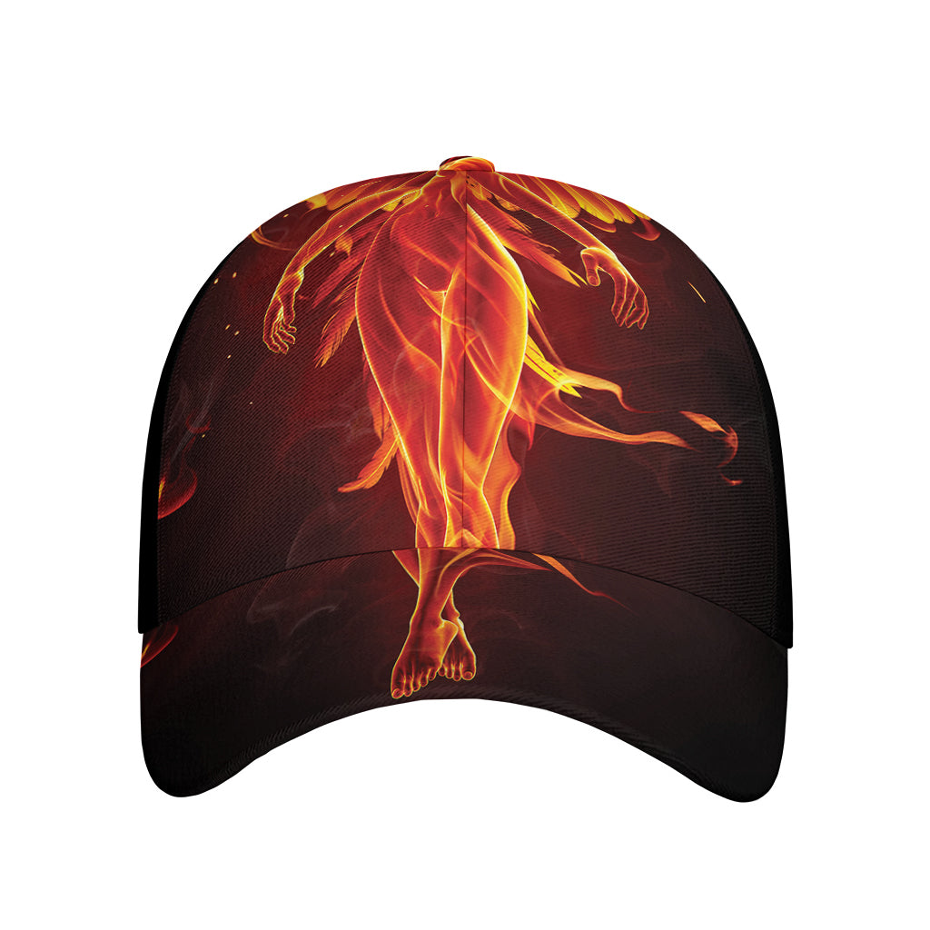 Phoenix Angel Print Baseball Cap