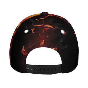 Phoenix Angel Print Baseball Cap