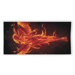 Phoenix Angel Print Beach Towel