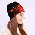Phoenix Angel Print Beanie