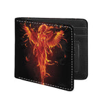 Phoenix Angel Print Bifold Wallet