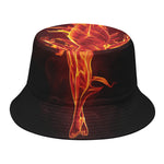 Phoenix Angel Print Bucket Hat