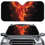 Phoenix Angel Print Car Windshield Sun Shade