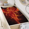 Phoenix Angel Print Changing Pad Cover