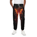 Phoenix Angel Print Cotton Pants