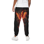 Phoenix Angel Print Cotton Pants