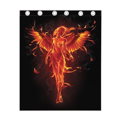 Phoenix Angel Print Curtain