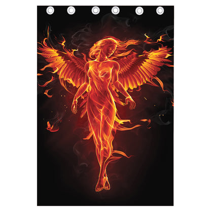 Phoenix Angel Print Curtain