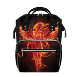 Phoenix Angel Print Diaper Bag