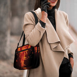 Phoenix Angel Print Double Strap Bible Bag