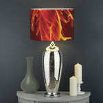 Phoenix Angel Print Drum Lamp Shade