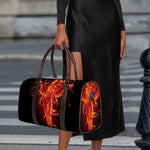 Phoenix Angel Print Duffle Bag