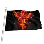 Phoenix Angel Print Flag